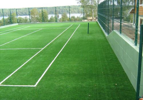 Теннисный корт (иск.трава) высота ворса 20 мм