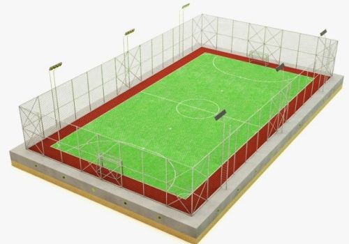 Корлис - Строительство мини футбольного поля